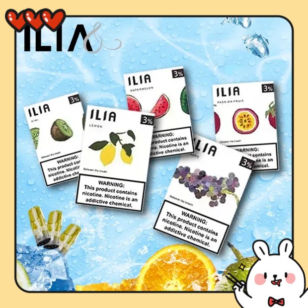 ILIA煙彈推薦 ilia電子煙煙彈 3顆裝 原廠正品
