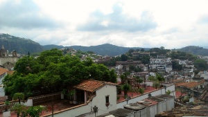 El Naranjo, Gro., Mexico from a rooftop.